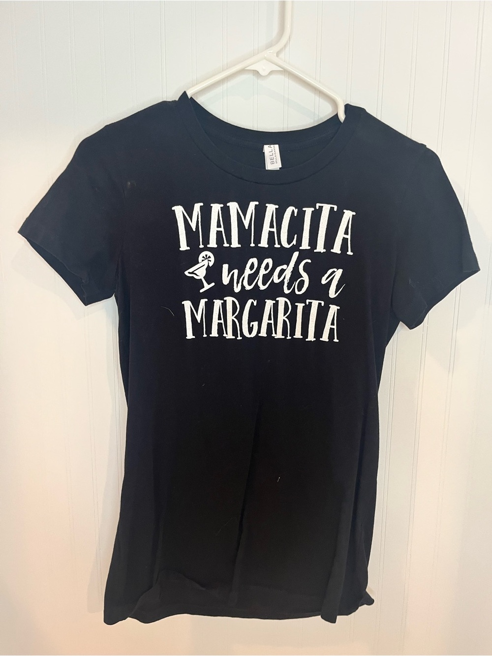 Mamacita Needs a Margarita Graphic Tee - Black